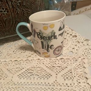 Beach Life Coffee Mug by Hazel & Co